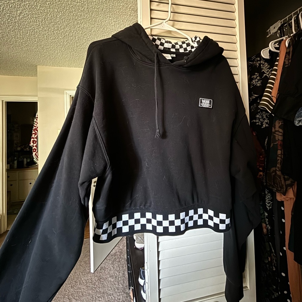Vans cropped hoodie